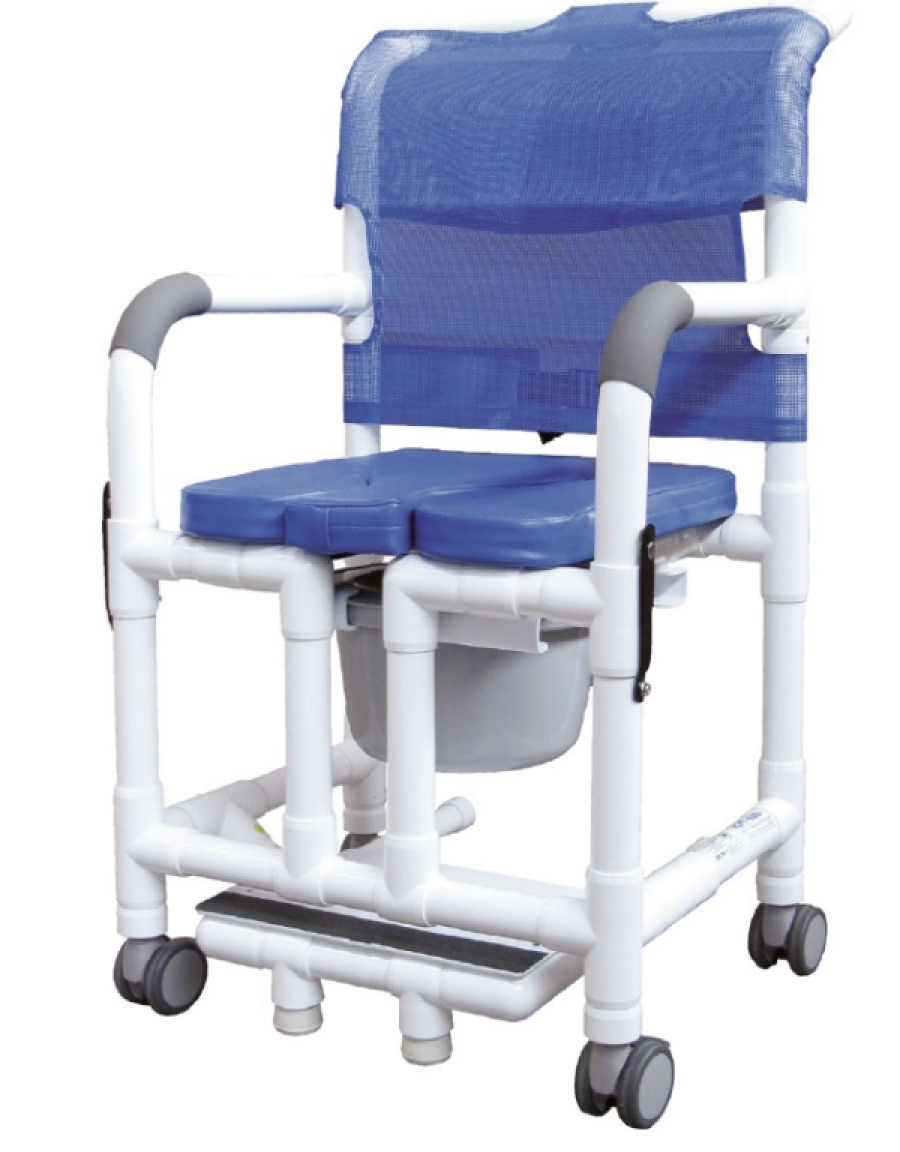 Sedia wc per anziani e disabili utile da mettere vicino al letto